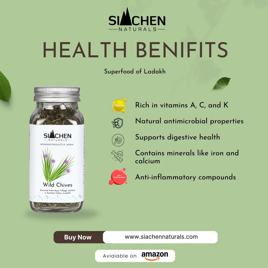 Benefits of wild chives 