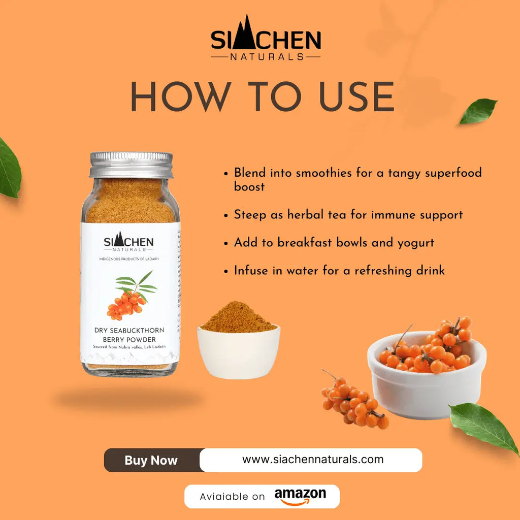 Best seabuckthorn powder brand