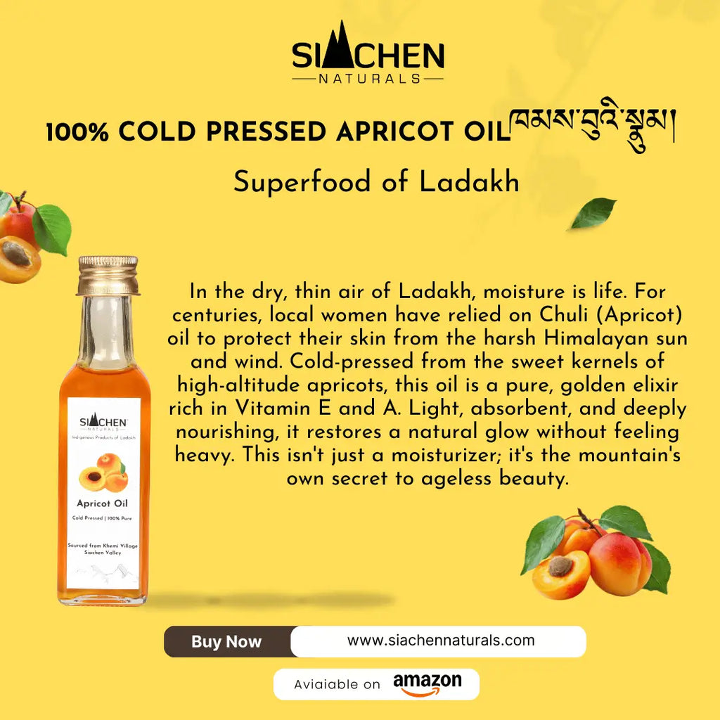 100% Cold Pressed Apricot Oil (100ml)