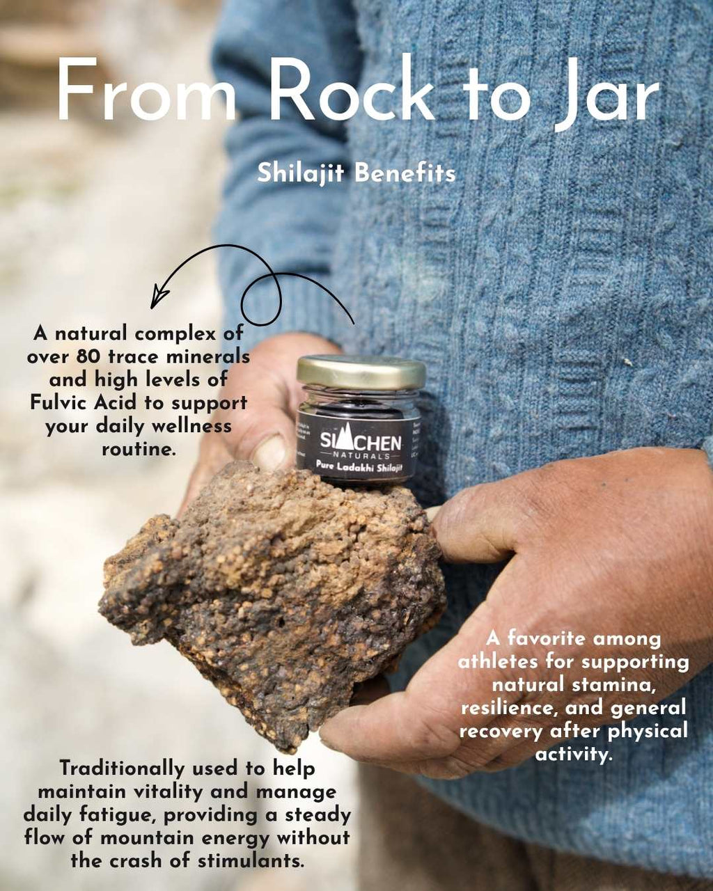 Pure Ladakhi Shilajit 100% pure