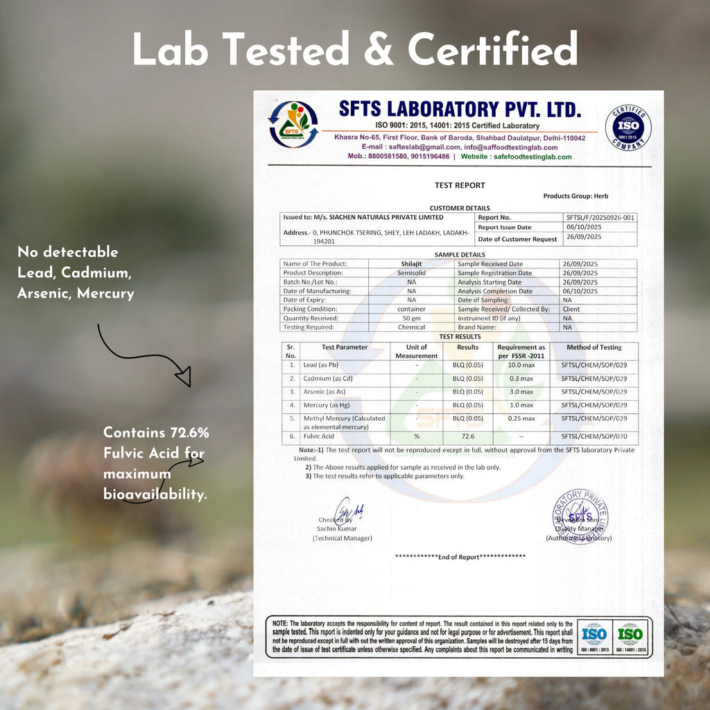 Pure Ladakhi Shilajit 100% pure