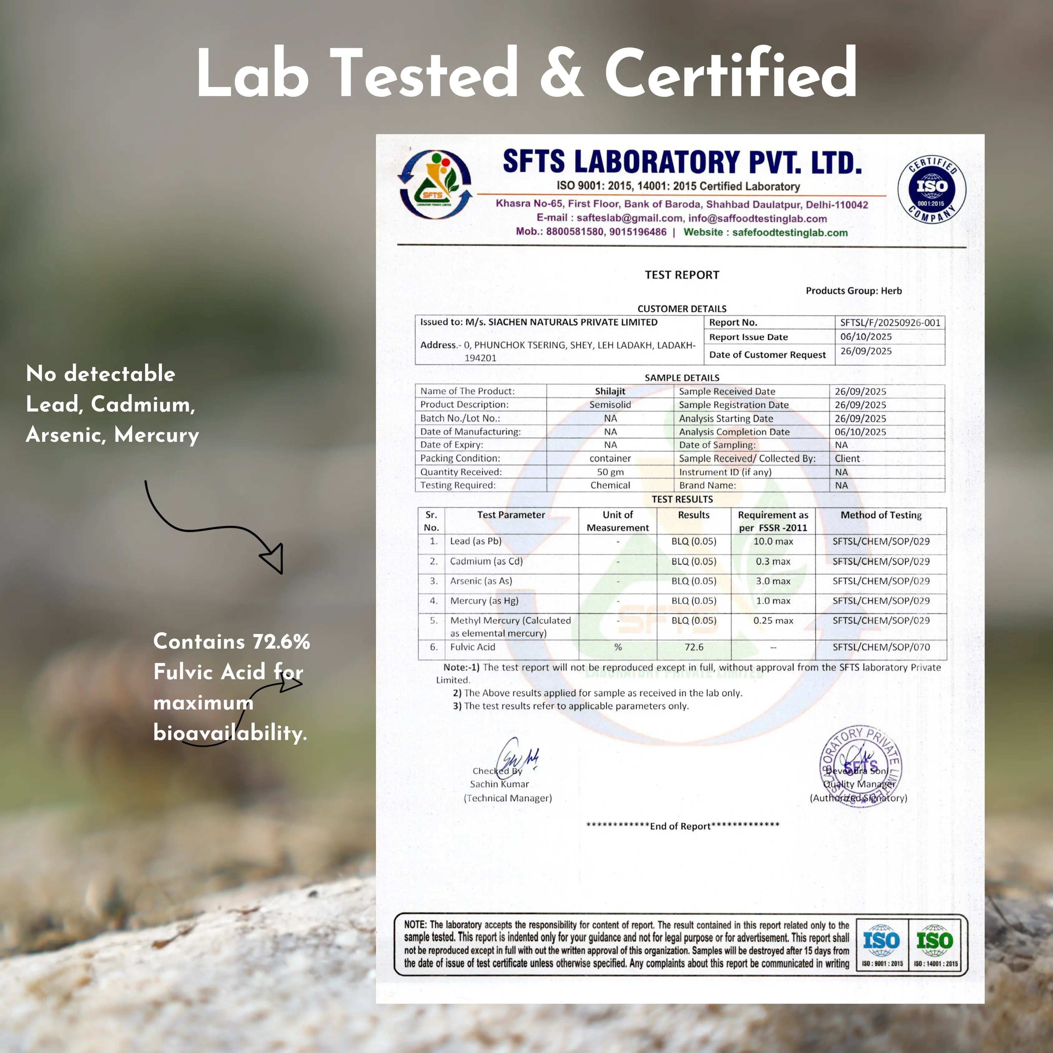 Pure Ladakhi Shilajit 100% pure