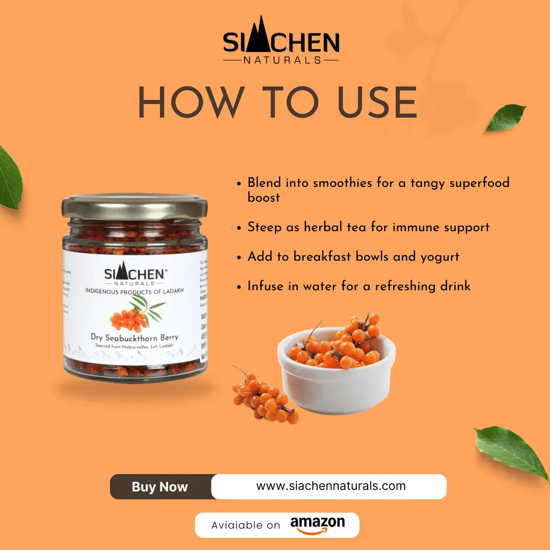 Dried seabuckthorn berries online