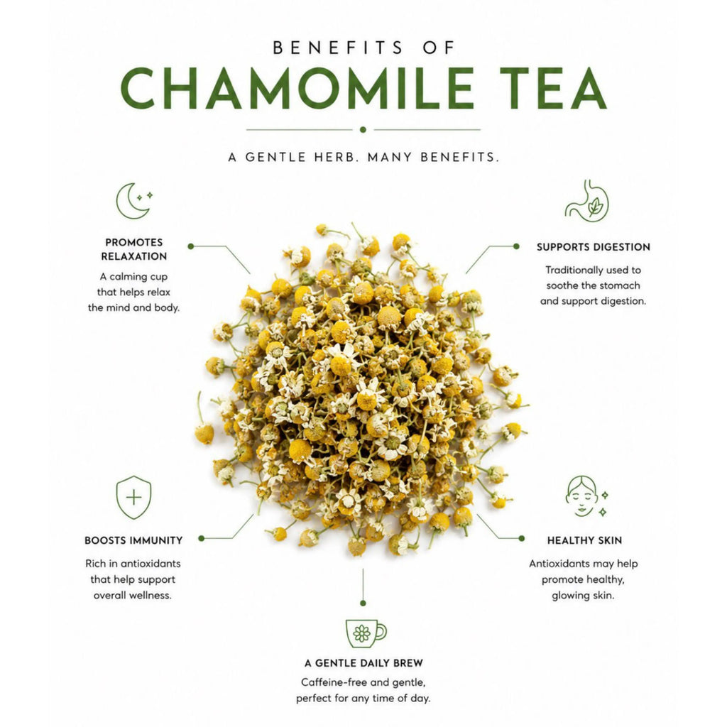 Wild Chamomile Tea 100% Flowers